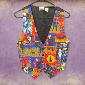 Vintage basic editions halloween vest